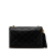 Chanel B Chanel Black Lambskin Leather Leather CC Quilted Lambskin Diamond Tassel Flap Italy