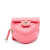 Chanel AB Chanel Pink Lambskin Leather Leather Lambskin CC In Love Heart Zipped Arm Coin Purse Italy