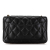 Chanel AB Chanel Black Caviar Leather Leather Nylon Graffiti Foldable Shopping Tote in Caviar Flap Italy