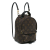 Louis Vuitton B Louis Vuitton Brown with Black Monogram Canvas Canvas Monogram Mini Palm Springs France