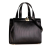 Celine B Celine Black Calf Leather Horse Carriage Embossed Satchel Italy