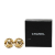 Chanel B Chanel Gold Gold Plated Metal CC Clip On Earrings France