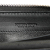 Bottega Veneta AB Bottega Veneta Black Calf Leather Intrecciato Zip Around Long Wallet Italy