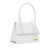 Jacquemus AB Jacquemus White Calf Leather Le Grand Chiquito Italy