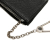 Bvlgari AB Bvlgari Black Calf Leather Coin Pouch Italy