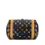 Louis Vuitton B Louis Vuitton Black Monogram Multicolore Canvas Canvas Monogram Multicolore Priscilla France