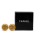 Chanel B Chanel Gold Gold Plated Metal CC Clip On Earrings France