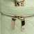 Chanel AB Chanel Green Light Green Lambskin Leather Leather Lambskin Trendy CC Vanity Case Italy