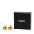 Chanel B Chanel Gold Gold Plated Metal Heart Earrings France