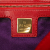 Fendi B Fendi Red Suede Leather Mamma Forever Italy