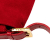 Fendi B Fendi Red Suede Leather Mamma Forever Italy