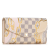 Louis Vuitton B Louis Vuitton White Damier Canvas Canvas Damier Azur Nautical Sarah Long Wallet France