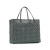 Goyard AB Goyard Gray Coated Canvas Fabric Goyardine Saint Louis GM France