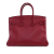 Hermès AB Hermès Red Calf Leather Swift Birkin Retourne 25 France