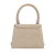 Jacquemus B Jacquemus Brown Beige Canvas Fabric Le Grand Chiquito Bag Italy