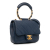 Chanel AB Chanel Blue Dark Blue Lambskin Leather Leather Small In The Loop Flap Italy