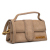 Jacquemus B Jacquemus Brown Beige Suede Leather Le Bambino Italy