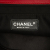 Chanel B Chanel Red with Black Lambskin Leather Leather Medium Lambskin Graphic Flap Italy