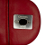 Chanel B Chanel Red with Black Lambskin Leather Leather Medium Lambskin Graphic Flap Italy