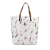 Marni AB Marni White Coated Canvas Fabric Printed Tote Bag Italy