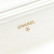 Chanel AB Chanel White Pearl Lambskin Leather Leather Quilted Iridescent Lambskin Wallet on Chain France