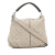 Louis Vuitton AB Louis Vuitton Brown Beige Calf Leather Monogram Mahina Selene PM France