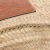 Loewe B LOEWE Brown Beige Raffia Natural Material Large Palm Leaf and Calfskin Basket Tote Spain