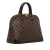 Louis Vuitton B Louis Vuitton Brown Damier Canvas Canvas Damier Ebene Alma PM France