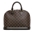 Louis Vuitton B Louis Vuitton Brown Damier Canvas Canvas Damier Ebene Alma PM France