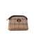 Burberry B Burberry Brown Beige Canvas Fabric Haymarket Check Clutch United Kingdom