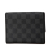 Louis Vuitton AB Louis Vuitton Black Damier Canvas Canvas Damier Graphite Compact Modulable Wallet France