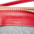 Celine B Celine Red Calf Leather Large Trio Crossbody Bag Italy