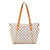 Louis Vuitton B Louis Vuitton White Damier Canvas Canvas Damier Azur Totally PM France