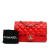 Chanel B Chanel Orange Lambskin Leather Leather Mini Rectangular Classic Lambskin Single Flap France