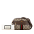 Gucci B Gucci Brown Beige Coated Canvas Fabric Mini GG Supreme Ophidia Crossbody Italy