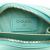 Chanel B Chanel Blue Light Blue Caviar Leather Leather CC Quilted Caviar Zip Phone Case Italy