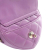 Chanel A Chanel Purple Lambskin Leather Leather Mini Lambskin CC in Love Heart Belt Bag Italy