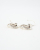 Gucci Interlocking 925 6.8g Silver Earrings