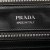 Prada B Prada Black Calf Leather Soft Impunture Diagramme Double Zip Tote Italy