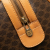 Celine B Celine Brown Coated Canvas Fabric Macadam Boston Bag Italy