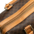 Celine B Celine Brown Coated Canvas Fabric Macadam Boston Bag Italy