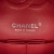 Chanel B Chanel Red Caviar Leather Leather Medium Classic Chevron Caviar Double Flap France