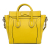 Celine AB Celine Yellow Calf Leather Nano Luggage Tote Italy