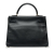 Hermès B Hermès Black Calf Leather 1997 Gulliver Kelly 32 France