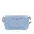 Chanel AB Chanel Blue Light Blue Caviar Leather Leather CC Quilted Caviar Single Flap France