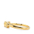 Hermès AB Hermès Gold Gold Plated Metal Cheval Double Horse Bangle France