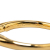 Hermès AB Hermès Gold Gold Plated Metal Cheval Double Horse Bangle France