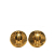 Chanel B Chanel Gold Gold Plated Metal CC Clip On Earrings France