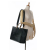 Fendi B Fendi Black Calf Leather Medium Sunshine Shopper Tote Italy