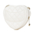 Chanel AB Chanel White Lambskin Leather Leather Mini Lambskin CC in Love Heart Crossbody France